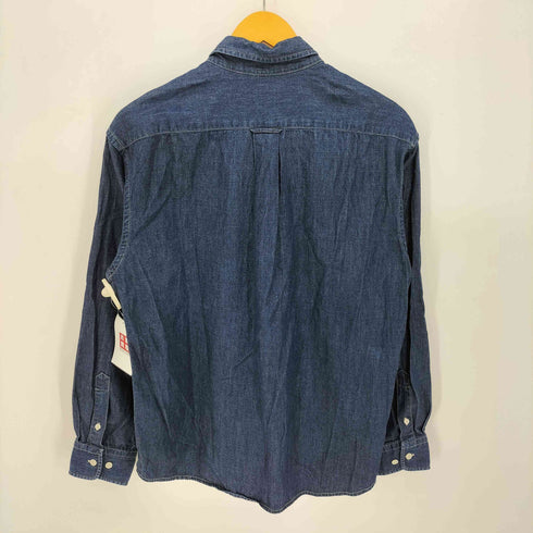 エディーバウアー Eddie Bauer デニム ワーク シャツ メンズ import:M