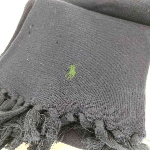ポロラルフローレン POLO RALPH LAUREN ワッペン付きマフラー メンズ