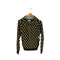 ツモリチサト TSUMORI CHISATO ドット柄 ウールニット ジップアップ トップス レディース JPN:2