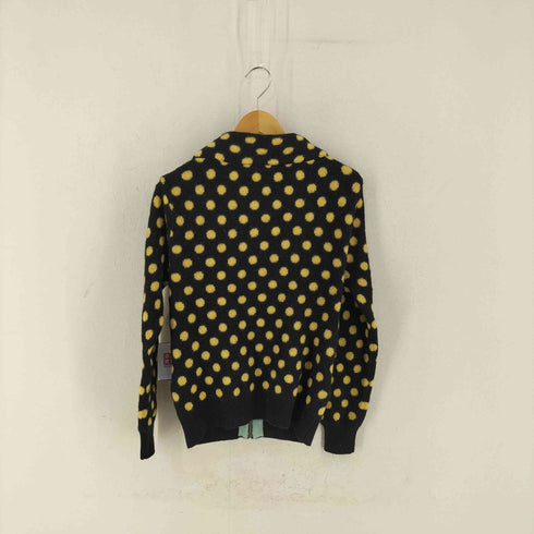 ツモリチサト TSUMORI CHISATO ドット柄 ウールニット ジップアップ トップス レディース JPN:2