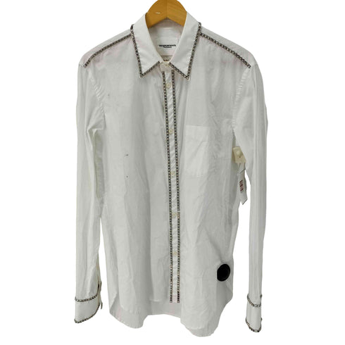 タカヒロミヤシタザソロイスト TAKAHIRO MIYASHITA The SoloIst. reglar collar broad shirt.(studs) / レギュラーカラー ブロードシャツ スタッズ メンズ JPN:50