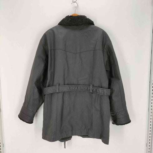 ウィルソン Wilsons Leather 90s Thinsulate 襟ボア ダブルジップレザージャケット メンズ JPN:L