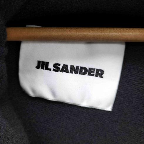 ジルサンダー JIL SANDER サイドスリット ウール オーバーサイズ ニット メンズ EUR:44