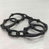 タカヒロミヤシタザソロイスト TAKAHIRO MIYASHITA The SoloIst. bone shaped carabiner bracelet -L-./BLACK ボーン カラビナ ブレスレット ブラック 925刻印 メンズ ONE SIZE