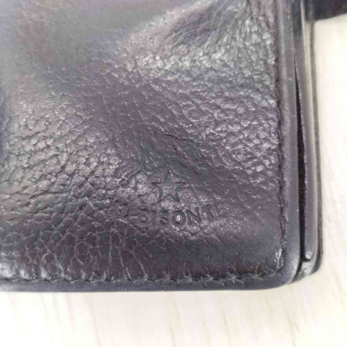 イルビゾンテ IL BISONTE レザー二つ折り財布 メンズ