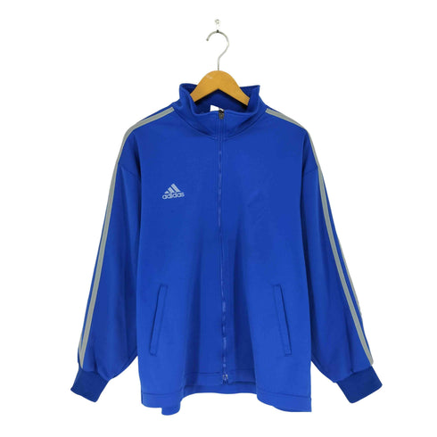 アディダス adidas 万国旗タグ パフォーマンスロゴ スリーストライプライン トラック ジャケット メンズ