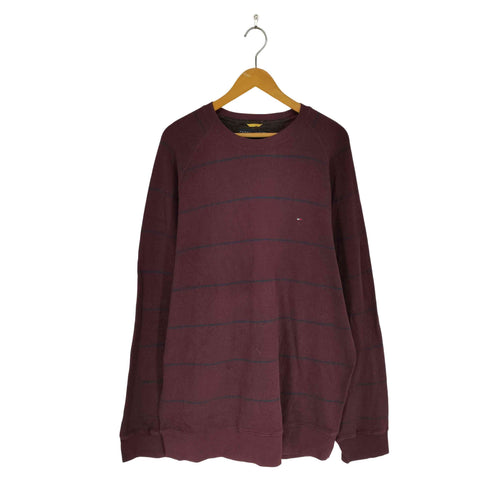 トミーヒルフィガー TOMMY HILFIGER コットン ラグランニット メンズ JPN:XXL