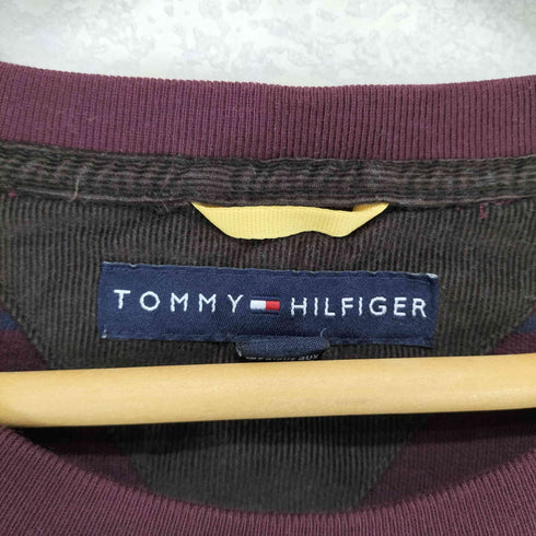 トミーヒルフィガー TOMMY HILFIGER コットン ラグランニット メンズ JPN:XXL