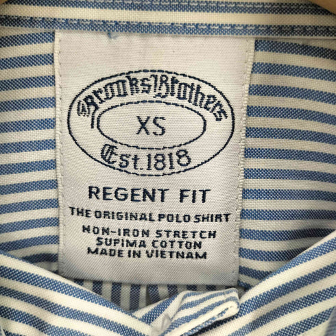 ブルックスブラザーズ BROOKS BROTHERS REGENT FIT ストライプBDシャツ メンズ JPN:XS