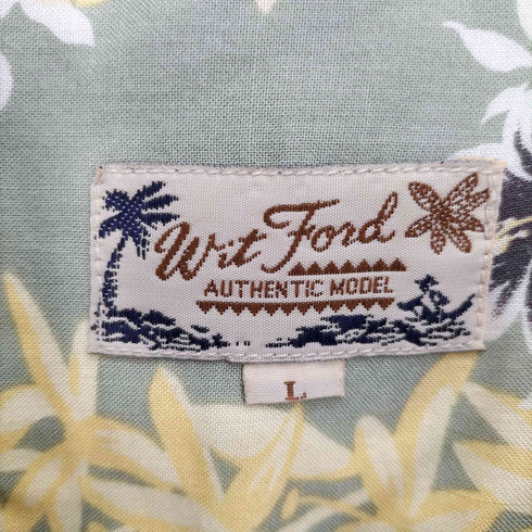 WIT FORD 総柄アロハシャツ メンズ JPN:L