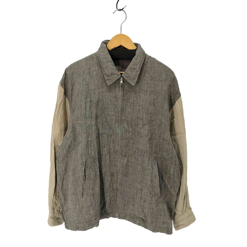 コムデギャルソンオム COMME des GARCONS HOMME 田中オム 袖切替 リネンブルゾン メンズ