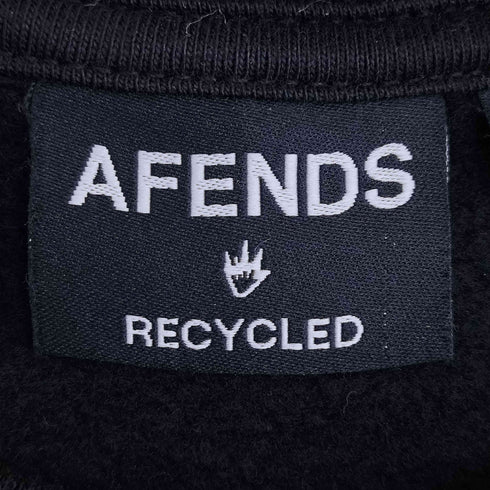 アフェンズ AFENDS ロゴ刺繍クルーネックスウェット メンズ JPN:S