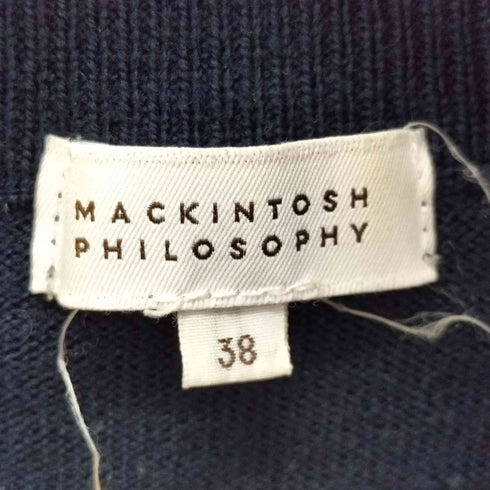 マッキントッシュフィロソフィー MACKINTOSH PHILOSOPHY フリル ハイゲージ ニット レディース EUR:38