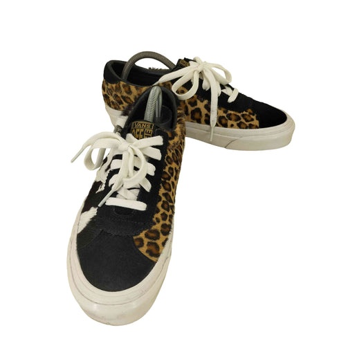 バンズ VANS ハラコ レオパード カウパターン ローカットスニーカー メンズ US:8.5
