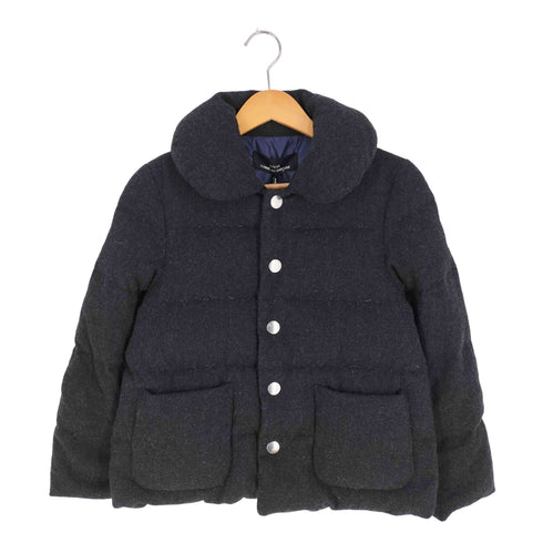 トリココムデギャルソン tricot COMME des GARCONS AD2013 13AW 丸襟 ウールダウンジャケット レディース JPN:S