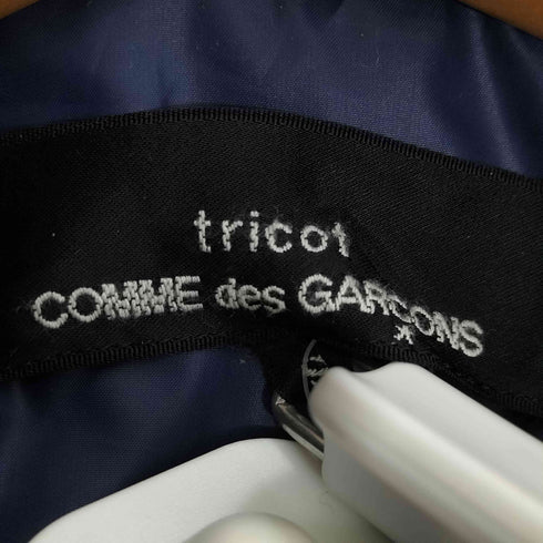 トリココムデギャルソン tricot COMME des GARCONS AD2013 13AW 丸襟 ウールダウンジャケット レディース JPN:S