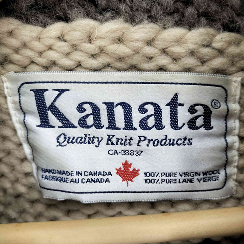 カナタ Kanata ジップアップ カウチンベスト メンズ