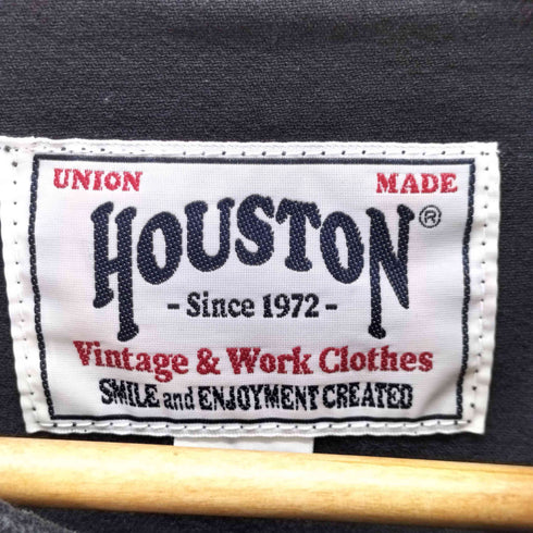 ヒューストン HOUSTON コットンリネン チャイナ シャツ ジャケット メンズ JPN:XL
