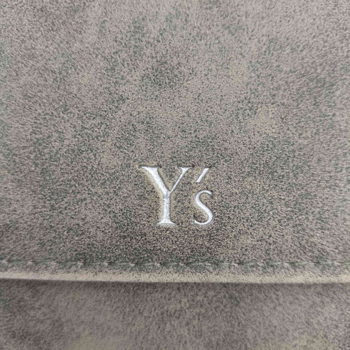 ワイズ Ys 2WAY サコッシュ ダメージ加工 スエード ショルダーウォレット レディース