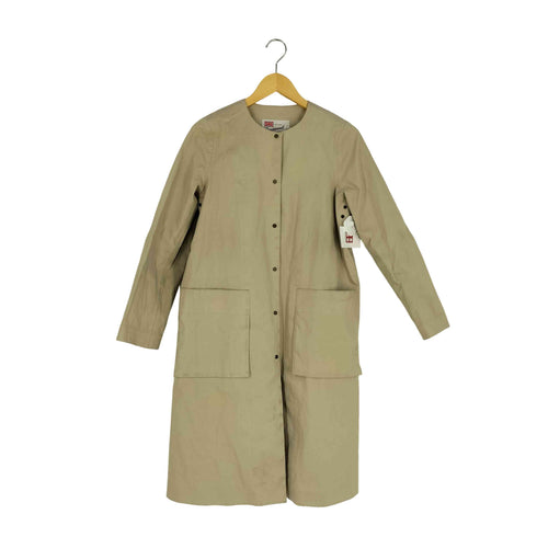 トラディショナルウェザーウェア Traditional Weatherwear ARKLEY LONG F ノーカラーコート レディース JPN:34