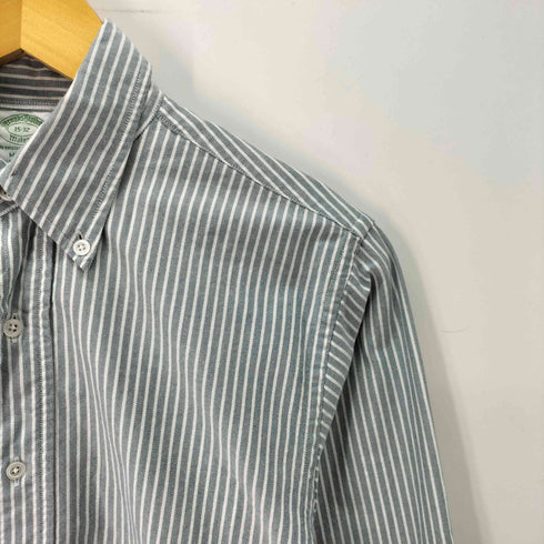 ブルックスブラザーズ BROOKS BROTHERS USA製 ストライプ ボタンダウン シャツ メンズ 15-32