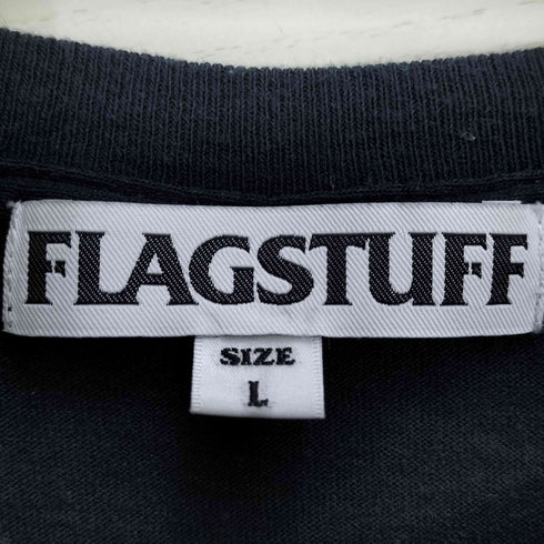 フラグスタフ F-LAGSTUF-F フロントプリント Tシャツ メンズ JPN:L