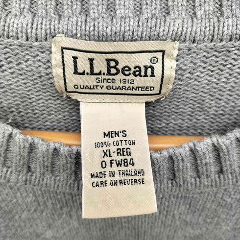 エルエルビーン L.L.Bean クルーネック コットン ニット メンズ import:XL