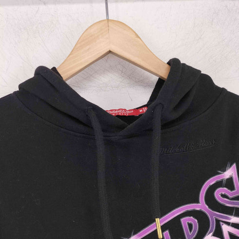ミッチェルアンドネス mitchell&ness Y2K クロップドプルオーバーパーカー レディース M
