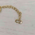 クリスチャンディオール Christian Dior old cdモチーフ ゴールド チェーンネックレス レディース