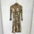 エイチアンドエム H&M WILLIAM MORRIS 総柄シャツワンピース レディース DE:32