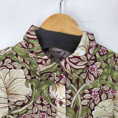 エイチアンドエム H&M WILLIAM MORRIS 総柄シャツワンピース レディース DE:32