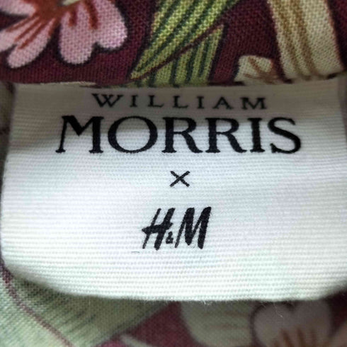 エイチアンドエム H&M WILLIAM MORRIS 総柄シャツワンピース レディース DE:32