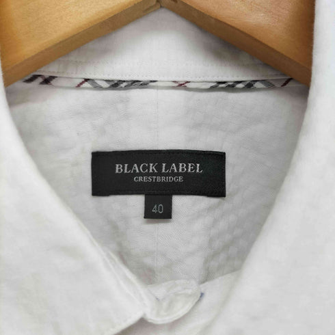 ブラックレーベルクレストブリッジ BLACK LABEL CRESTBRIDGE ワンポイント刺繍シャツ メンズ 40