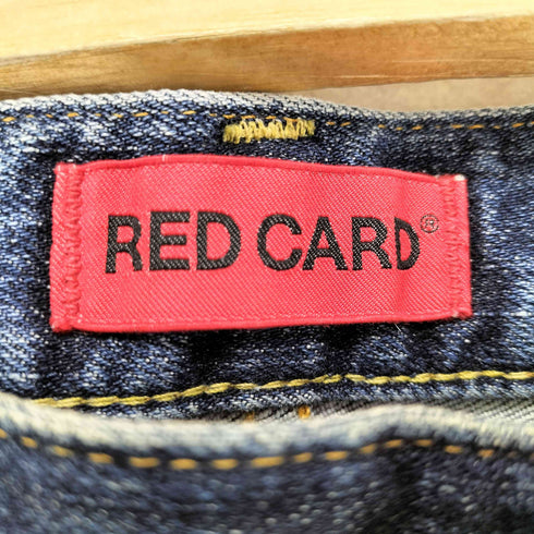 レッドカード REDCARD SHIPS別注 RHYTHM ジャストレングス ストレッチ スリムテーパード デニム メンズ 29