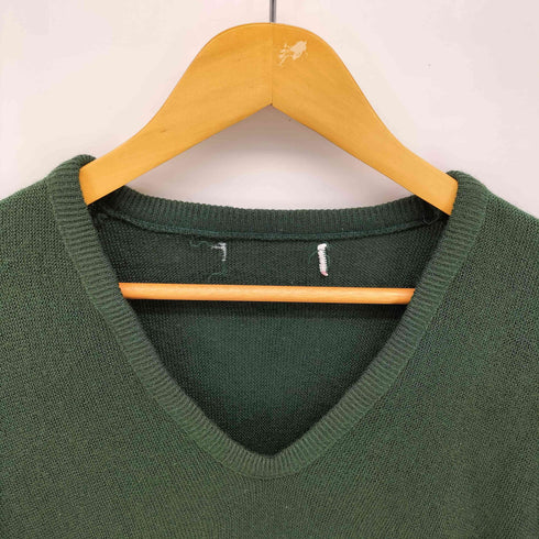 ラコステ LACOSTE ワンポイント 刺繍 Vネック ニット メンズ