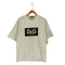 ドルチェアンドガッバーナ DOLCE&GABBANA ロゴプリント クルーネックスTシャツ メンズ import:S