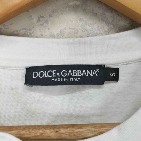 ドルチェアンドガッバーナ DOLCE&GABBANA ロゴプリント クルーネックスTシャツ メンズ import:S