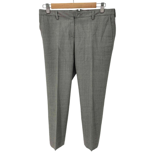 インコテックス INCOTEX SLOWEAR ウールストレッチ 千鳥格子 スリムテーパード スラックス メンズ 44