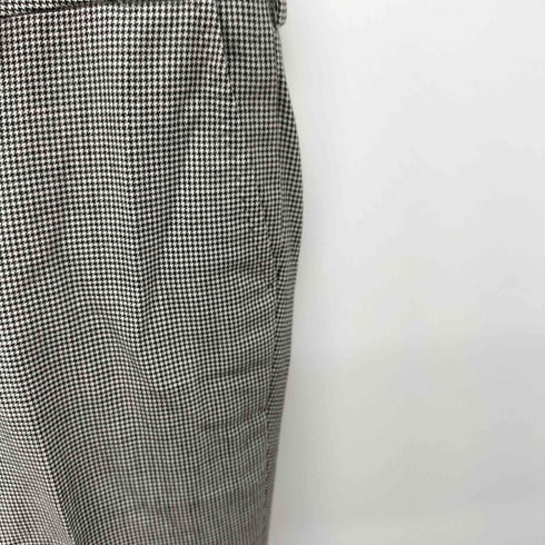 インコテックス INCOTEX SLOWEAR ウールストレッチ 千鳥格子 スリムテーパード スラックス メンズ 44