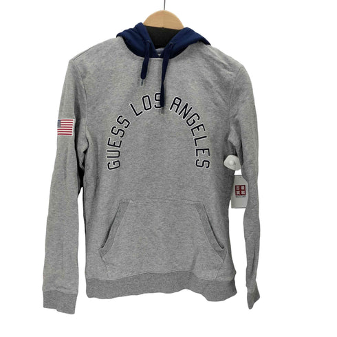 ゲス GUESS Glen Fleece Pullover Hoodie メンズ import:S