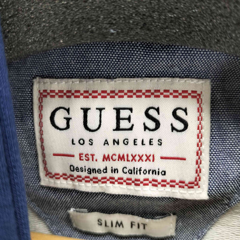 ゲス GUESS Glen Fleece Pullover Hoodie メンズ import:S
