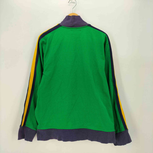 ポロバイラルフローレン Polo by RALPH LAUREN 90S ロゴ刺繍 袖 ライン トラック ジャケット メンズ import:XL