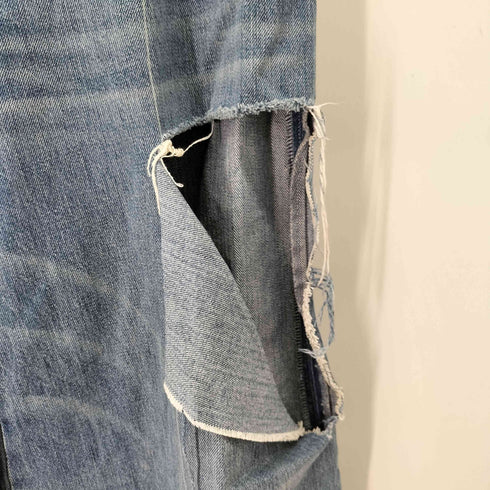 PETER DO 22AW RIPPED STRAIGHT JEANS メンズ 44