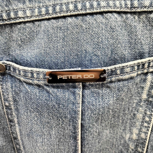 PETER DO 22AW RIPPED STRAIGHT JEANS メンズ 44