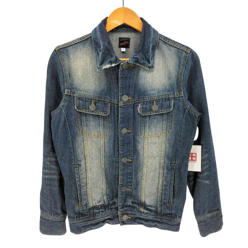 ジャックローズ JACKROSE ダメージ加工 デニム トラッカー ジャケット Y2K メンズ JPN:3