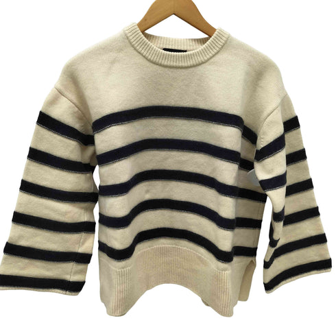 シップス SHIPS Primary NavyLabel : フレンチメリノボーダープルオーバー レディース ONE SIZE