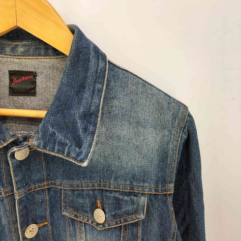 ジャックローズ JACKROSE ダメージ加工 デニム トラッカー ジャケット Y2K メンズ JPN:3