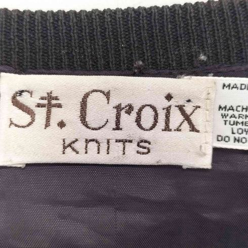 ST.CROIX 90s USA製 フェイクスエード マルチカラートップス メンズ import:L