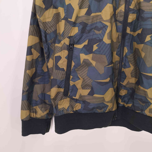 ナイキ NIKE 総柄 フーデッド ウインドブレーカー メンズ JPN:L