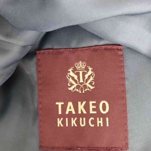 タケオキクチ TAKEO KIKUCHI カシミヤ混 ウールコート メンズ JPN:3
